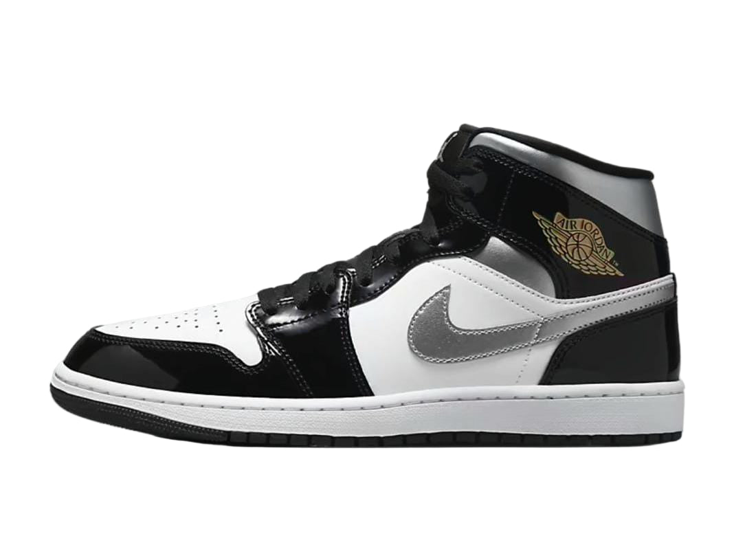 Tenis jordan air 1 mid se charol