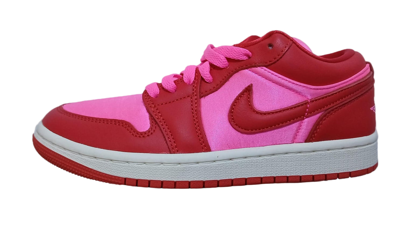 Tenis air jordán 1 low se Rosa-rojo
